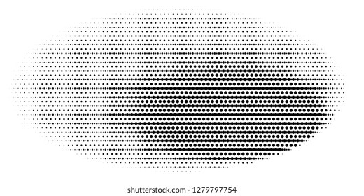 Abstract halftone dots. Minimal geometric background.  Vector illustration . Halftone dots pattern.