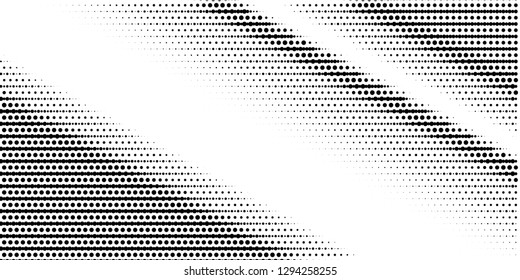 Abstract halftone dots. Minimal geometric background.  Vector illustration . Halftone dots pattern.