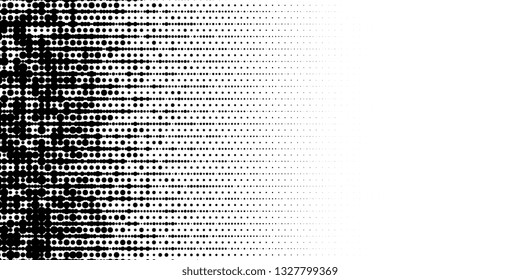Abstract halftone dots. Minimal geometric background.  Vector illustration . Halftone dots pattern.