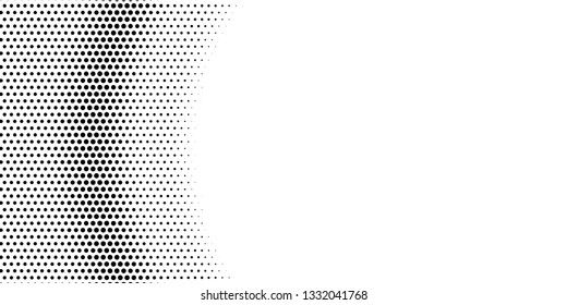 Abstract halftone dots. Minimal geometric background.  Vector illustration . Halftone dots pattern.