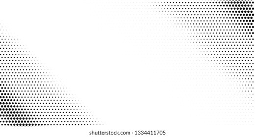 Abstract halftone dots. Minimal geometric background.  Vector illustration . Halftone dots pattern.