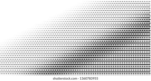 Abstract halftone dots. Minimal geometric background.  Vector illustration . Halftone dots pattern.