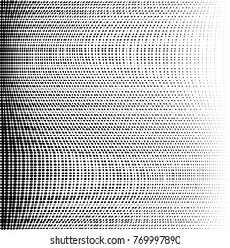 Abstract halftone dots pattern texture background. Modern dotted template vector illustration for design, covers, web sites, banners. 
