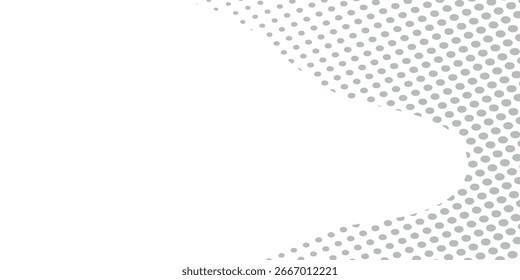 Abstract Halftone Dots Pattern With White Center Space For Text Or Design, Modern Minimalist Background Perfect For Creative Layouts And Stylish Graphic Projects.
