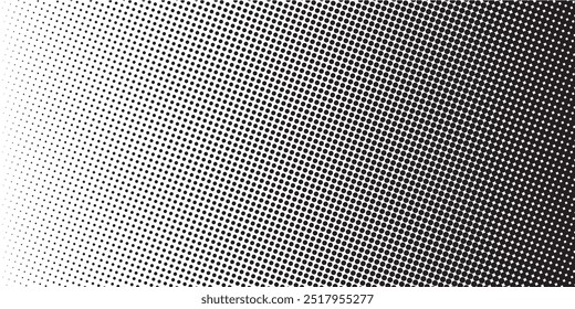Abstract halftone dots texture background. Grunge black and white backdrop.
