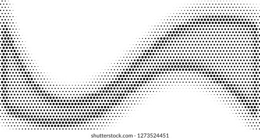 Abstract halftone dots. Vector illustration . Minimal geometric background.  Halftone dots pattern.