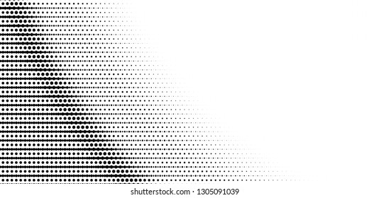 Abstract halftone dots. Vector illustration . Minimal geometric background.  Halftone dots pattern.