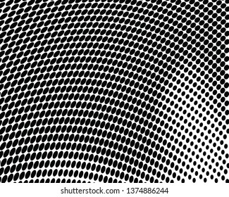 Abstract halftone dotted background