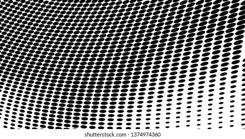 Abstract halftone dotted background