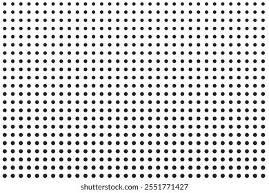 Abstract halftone dotted background. Black polka dot pattern vector. Halftone texture with dots print. Black and White victor illustration
