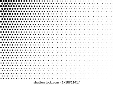 Abstract halftone dotted background design in pop art style