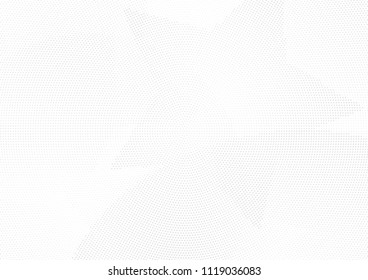 Abstract halftone dotted background. Futuristic grunge pattern, dot, circles, shadow.  Gray modern optical pop art texture for posters, sites, business cards, cover, labels mock-up, vintage stickers