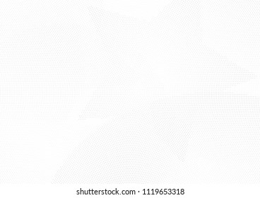 Abstract halftone dotted background. Futuristic grunge pattern, dot, circles, shadow.  Gray modern optical pop art texture for posters, sites, business cards, cover, labels mock-up, vintage stickers