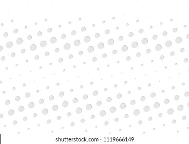Abstract halftone dotted background. Futuristic grunge pattern, dot, circles, shadow.  Gray modern optical pop art texture for posters, sites, business cards, cover, labels mock-up, vintage stickers