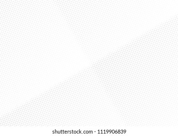 Abstract halftone dotted background. Futuristic grunge pattern, dot, circles, shadow.  Gray modern optical pop art texture for posters, sites, business cards, cover, labels mock-up, vintage stickers
