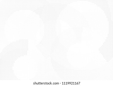 Abstract halftone dotted background. Futuristic grunge pattern, dot, circles, shadow.  Gray modern optical pop art texture for posters, sites, business cards, cover, labels mock-up, vintage stickers