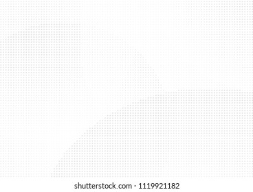 Abstract halftone dotted background. Futuristic grunge pattern, dot, circles, shadow.  Gray modern optical pop art texture for posters, sites, business cards, cover, labels mock-up, vintage stickers