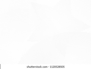 Abstract halftone dotted background. Futuristic grunge pattern, dot, circles, shadow.  Gray modern optical pop art texture for posters, sites, business cards, cover, labels mock-up, vintage stickers