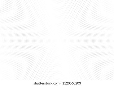 Abstract halftone dotted background. Futuristic grunge pattern, dot, circles, shadow.  Gray modern optical pop art texture for posters, sites, business cards, cover, labels mock-up, vintage stickers