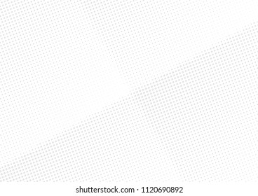 Abstract halftone dotted background. Futuristic grunge pattern, dot, circles, shadow.  Gray modern optical pop art texture for posters, sites, business cards, cover, labels mock-up, vintage stickers