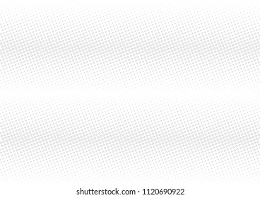 Abstract halftone dotted background. Futuristic grunge pattern, dot, circles, shadow.  Gray modern optical pop art texture for posters, sites, business cards, cover, labels mock-up, vintage stickers