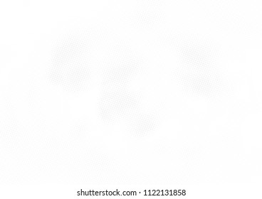 Abstract halftone dotted background. Futuristic grunge pattern, star, circles, shadow.  Gray modern optical pop art texture for posters, sites, business cards, cover, labels mock-up, vintage stickers