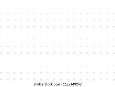 Abstract halftone dotted background. Futuristic grunge pattern, star, circles, shadow.  Gray modern optical pop art texture for posters, sites, business cards, cover, labels mock-up, vintage stickers