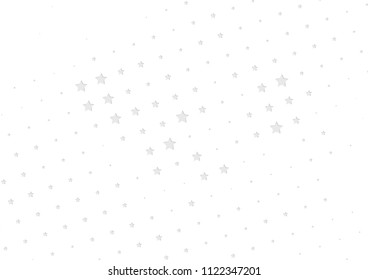 Abstract halftone dotted background. Futuristic grunge pattern, star, circles, shadow.  Gray modern optical pop art texture for posters, sites, business cards, cover, labels mock-up, vintage stickers