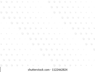 Abstract halftone dotted background. Futuristic grunge pattern, dot, circles, shadow.  Gray modern optical pop art texture for posters, sites, business cards, cover, labels mock-up, vintage stickers