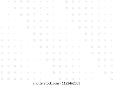 Abstract halftone dotted background. Futuristic grunge pattern, dot, circles, shadow.  Gray modern optical pop art texture for posters, sites, business cards, cover, labels mock-up, vintage stickers