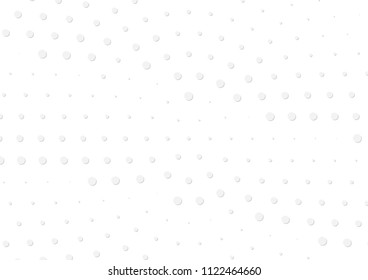 Abstract halftone dotted background. Futuristic grunge pattern, dot, circles, shadow.  Gray modern optical pop art texture for posters, sites, business cards, cover, labels mock-up, vintage stickers