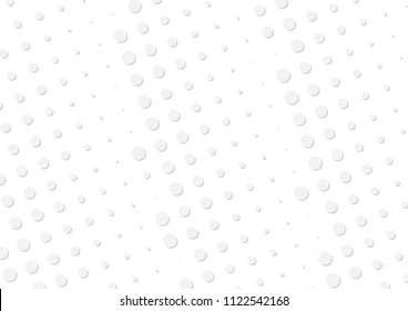 Abstract halftone dotted background. Futuristic grunge pattern, dot, circles, shadow.  Gray modern optical pop art texture for posters, sites, business cards, cover, labels mock-up, vintage stickers