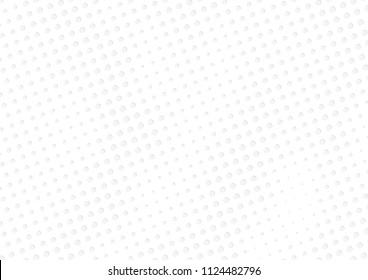 Abstract halftone dotted background. Futuristic grunge pattern, dot, circles, shadow.  Gray modern optical pop art texture for posters, sites, business cards, cover, labels mock-up, vintage stickers