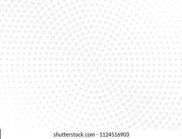 Abstract halftone dotted background. Futuristic grunge pattern, dot, circles, shadow.  Gray modern optical pop art texture for posters, sites, business cards, cover, labels mock-up, vintage stickers