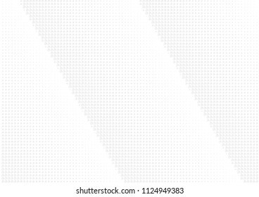 Abstract halftone dotted background. Futuristic grunge pattern, dot, circles, shadow.  Gray modern optical pop art texture for posters, sites, business cards, cover, labels mock-up, vintage stickers