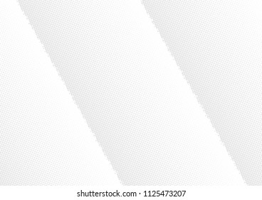 Abstract halftone dotted background. Futuristic grunge pattern, star, circles, shadow.  Gray modern optical pop art texture for posters, sites, business cards, cover, labels mock-up, vintage stickers