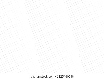 Abstract halftone dotted background. Futuristic grunge pattern, dot, circles, shadow.  Gray modern optical pop art texture for posters, sites, business cards, cover, labels mock-up, vintage stickers
