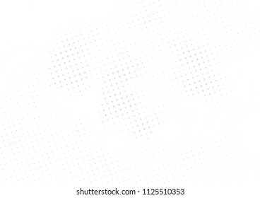 Abstract halftone dotted background. Futuristic grunge pattern, star, circles, shadow.  Gray modern optical pop art texture for posters, sites, business cards, cover, labels mock-up, vintage stickers