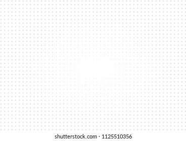 Abstract halftone dotted background. Futuristic grunge pattern, star, circles, shadow.  Gray modern optical pop art texture for posters, sites, business cards, cover, labels mock-up, vintage stickers
