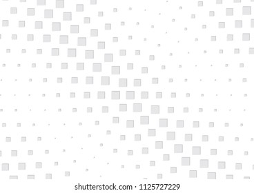 Abstract halftone dotted background. Futuristic grunge pattern, star, circles, shadow.  Gray modern optical pop art texture for posters, sites, business cards, cover, labels mock-up, vintage stickers