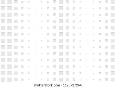 Abstract halftone dotted background. Futuristic grunge pattern, star, circles, shadow.  Gray modern optical pop art texture for posters, sites, business cards, cover, labels mock-up, vintage stickers