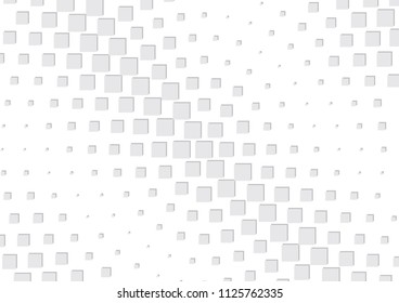 Abstract halftone dotted background. Futuristic grunge pattern, star, circles, shadow.  Gray modern optical pop art texture for posters, sites, business cards, cover, labels mock-up, vintage stickers