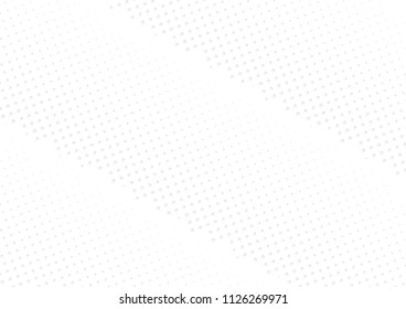 Abstract halftone dotted background. Futuristic grunge pattern, dot, circles, shadow.  Gray modern optical pop art texture for posters, sites, business cards, cover, labels mock-up, vintage stickers