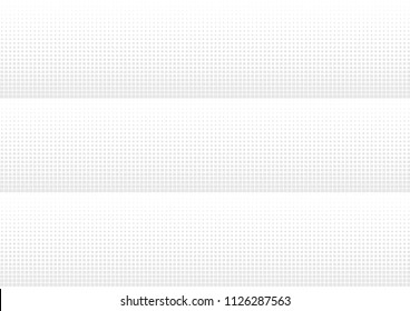 Abstract halftone dotted background. Futuristic grunge pattern, square, rectangle, shadow.  Gray modern optical pop art texture for posters, site, business card, cover, labels mock-up, vintage sticker