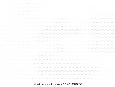 Abstract halftone dotted background. Futuristic grunge pattern, star, circles, shadow.  Gray modern optical pop art texture for posters, sites, business cards, cover, labels mock-up, vintage stickers