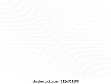 Abstract halftone dotted background. Futuristic grunge pattern, dot, circles, shadow.  Gray modern optical pop art texture for posters, sites, business cards, cover, labels mock-up, vintage stickers