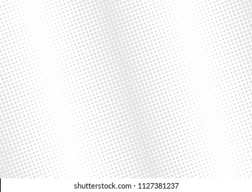 Abstract halftone dotted background. Futuristic grunge pattern, star, circles, shadow.  Gray modern optical pop art texture for posters, sites, business cards, cover, labels mock-up, vintage stickers