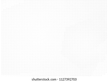 Abstract halftone dotted background. Futuristic grunge pattern, dot, circles, shadow.  Gray modern optical pop art texture for posters, sites, business cards, cover, labels mock-up, vintage stickers