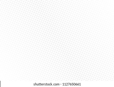 Abstract halftone dotted background. Futuristic grunge pattern, star, circles, shadow.  Gray modern optical pop art texture for posters, sites, business cards, cover, labels mock-up, vintage stickers
