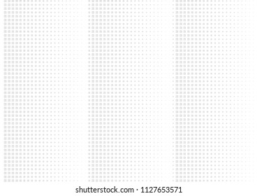 Abstract halftone dotted background. Futuristic grunge pattern, star, circles, shadow.  Gray modern optical pop art texture for posters, sites, business cards, cover, labels mock-up, vintage stickers